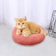 thumbnail image 5 of Xihbxyly Cama Redonda para Perros Pequeños, Relleno Suave para Aliviar Las Articulaciones, Borde Elevado para Sujetar El Cuello, Base Impermeable, Sueño Cómodo, Tamaño 30 X 30 Cm, Ideal para Mascotas, 5 of 5