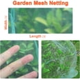 thumbnail image 2 of Garden Barrier Netting Tutuviw 6.6x10ft Plant Extra Fine Mesh Covers,Sun Net,Green Sunblock Mesh,Shade Protection Netting for Vegetable Fruits Flowers Row Cover Raised Bed Screen Against Birds Animal, 2 of 7
