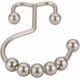 thumbnail image 4 of Shower Curtain Hooks Rings: Stainless Steel Shower Curtain Rings, Metal Double Glide Shower Hooks for Rods Curtains, Matte Nickel - Set of 24 Hooks, 4 of 4