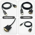 thumbnail image 3 of SWETRACE Display Cable with DisplayPort to VGA Conversion for Office Use 1Pack, 3 of 8