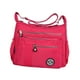 thumbnail image 2 of Bolso de hombro para mujer, bandolera de moda, cartera para mujer, múltiples bolsillos Rosa roja, 2 of 9