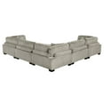 thumbnail image 4 of Lexicon Traverse Corduroy 5-Piece Modular Sectional in Taupe, 4 of 5