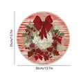 thumbnail image 6 of Christmas Placemats Set of 2 Heat Resistant Table Mats Holiday Dining Decor for Christmas Party Table Setting(D), 6 of 6