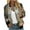 Green, variant on Cmfcve Women's Zip Up Jacket Bohemian Vintage Long Sleeve Sports Coat Tops Casual Solid Color Crew Neck Cardigan Shirt with Pocket