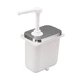 thumbnail image 1 of Rongfmy Condiment Pump Bottle Leakproof Sauce Pump Bottle for Ketchup Syrup Dressing 2.5L No Outer Box, 1 of 9