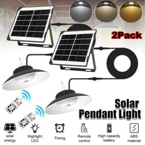 Beiled Solar Lights Outdoor, 3000LM IP65 Waterproof Motion Sensor Security Lights ,for Yard Garden Garage Porch (2 pack)