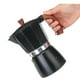 thumbnail image 2 of Cafetera Moka de 3 Tazas, Cafetera ExpréS, Cafetera Cubana, Herramienta para el Hogar y la Oficina (150 Ml, Negra), 2 of 8