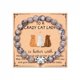 thumbnail image 1 of Pulsera de gato de piedra con imán negro, pulsera de gato atigrado naranja, pulsera de regalo para mujer loca con cabeza de gato plateada, 1 of 6