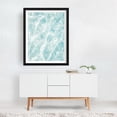 thumbnail image 2 of Water Pattern - Photography Abstract Waves Ocean Minimalist Coastal Beach Black Framed Wall Art Print 30 x 40 inches, 2 of 3