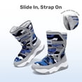 thumbnail image 6 of DREAM PAIRS Boys' Snow Boots, Mid-Calf Winter Boots with Warm Lining, Water-Resistant Upper, Hook-and-Loop Closure and Anti-Slip TPR Outsole, 6 of 6