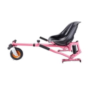 All In One Hover Cart Attachment For Hoverboard - Transform your Hoverboard into a Go Kart with Hovercart - Pink