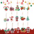 thumbnail image 3 of Llavero de mosaico de diamantes de imitación Wdftyju Navidad DIY, 3 of 9