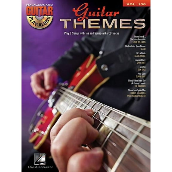 Guitar Themes: Guitar Play-Along Volume 136