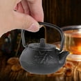 thumbnail image 4 of 50ml Mini Iron Kettle Imitation Japanese Cast Iron Teapot Tea Set Cast Tea Mini Iron Teaware Iron Pot Teapot Cast Mini Cast Skillet, 4 of 7