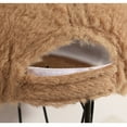 thumbnail image 4 of Fgnfyis Men and Women Fashion Autumn Winter Adjustable Baseball Caps Breathable Warm Ear Hats for Men Brown, 4 of 5