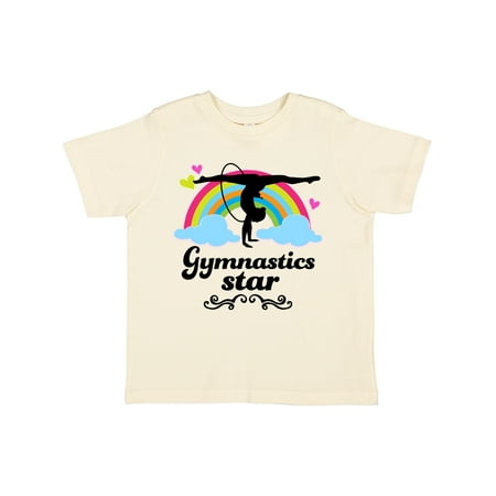 

Inktastic Gymnastics Star Gift Toddler Toddler Girl T-Shirt