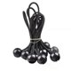 thumbnail image 1 of 10pcs Bungee Cord Ball Tarp Canvas Tarpaulin Flagpole Ties Cord Ends Elastic Rope Lace Fixed Boat Pole Camping Tent Accessories, 1 of 5