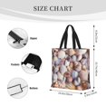 thumbnail image 3 of Balery Sea Shells Bolsa de Mano para Mujeres con Cremallera, Bolsa de Gimnasio con Compartimentos, Bolsa para Laptop, Bolsa para Trabajo, 3 of 7