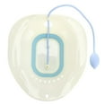 thumbnail image 1 of Foldable Plastic Sitz Bath Tub wIth Flusher Perineal Hemorrhoidal Blue, 1 of 8