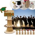 thumbnail image 1 of Fiudx Billetera de Graduación, Portamonedas de Madera Único, Diseño Ligero y Resistente, Decoración para Fiesta de Graduación, Regalo para Fiestas, Práctico Almacenamiento de Efectivo y Tarjetas, Inc, 1 of 4