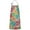 Pioneer Flower Floral-1, variant on Pioneer Flower Floral Print Pattern Apron-Garden Aprons for Women with Pockets-Cotton Linen Waterproof Kitchen Cooking Gardening Aprons Adjustable for Kitchen,Cooking,BBQ and Salon 33x27 Inch