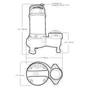 AquascapePRO 30391 Tsurumi 12PN Pump - 12PN
