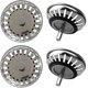 thumbnail image 1 of Tapón de colador de fregadero de cocina, colador de fregadero de cocina de 4 piezas, colador de fregadero esquí esquí Gafas de esquí, 1 of 4