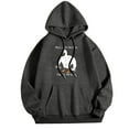 thumbnail image 3 of CONFREE Men's Hoodie Graphic Prints Hoodies For Men Long Sleeve Casual Pullover Hooded Sweatshirts With Pockets, 3 of 4