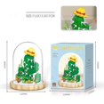 thumbnail image 1 of Building Blocks Flower Flower Small Particle Rose And Chrysanthemum Potted Bouquet, 1 of 5