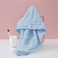 thumbnail image 5 of JGJJUGN Velvet Candy Striped Bath Towel Set - Soft Absorbent Face Wash Towels - Thickened Plush Bathroom Towels - Travel and Home Use - 3 Piece Gift Package - Stylish Color Options, 5 of 6