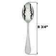 thumbnail image 5 of Mainstays Stainless Steel Slotted Serving Spoon, Silver, 1-Piece, 5 of 10