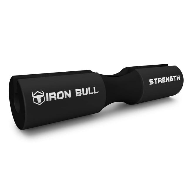 Squat Pad Iron Bull Strength Advanced para sentadillas, color negro