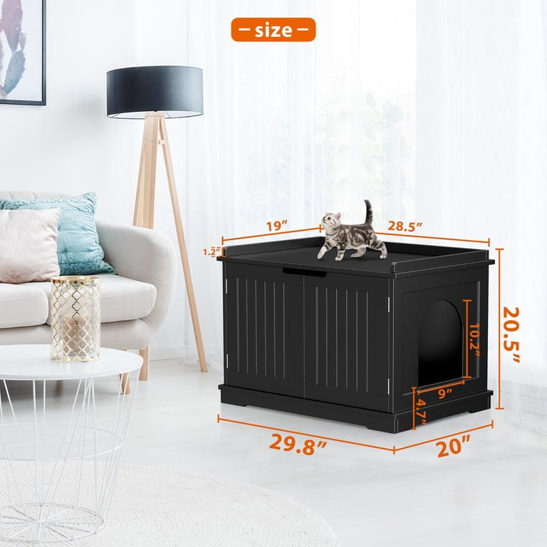 HomGarden Multi-Functional Cat Washroom Bench photo 3