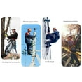 thumbnail image 2 of Outdoor Positioning Lanyard Arborist Fall Arrest Kit Mountaineering Lanyard High Strength Safety Rope 5M, 2 of 9