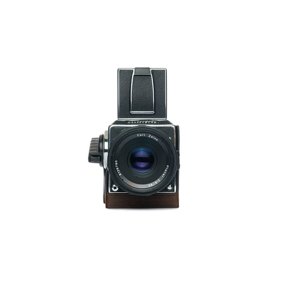 503CW 503CXI Étui, BolinUS Étui en Cuir Véritable Fait Main pour Hasselblad 503CW 503CXI (Café)