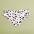 thumbnail image 5 of Hello Kitty Women's Underwear Low Rise Full Coverage Briefs Breathable Underpants Ladies Regular Plus Size Panties, 5 of 6