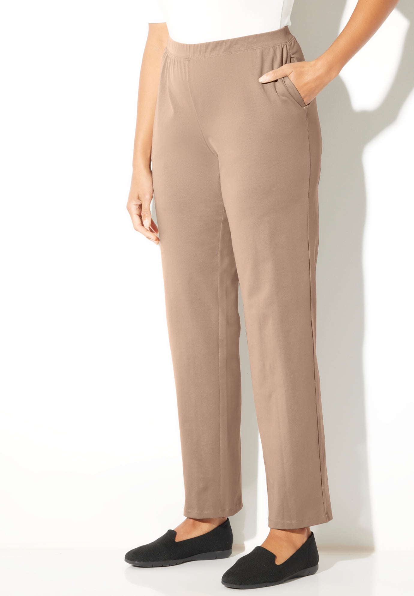 Catherines Women's Plus Size Tall Suprema Pant