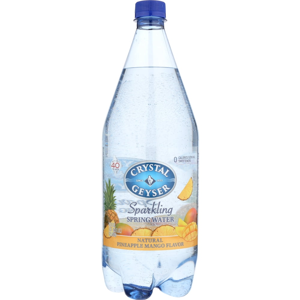 Crystal Geyser Crystal Geyser Sparkling Spring Water, 42.3 oz Walmart