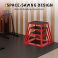 thumbnail image 2 of PIONEERWORKS Jumping Step Box, Steel Constructed Plyo Platform with Anti-Slip, Non-Slip Exercise Box for Home Gym, Enhances Conditioning and Strength, 2 of 9