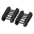 thumbnail image 4 of 12 piezas de ruedas de metal para , accesorio para tren de , ejes de metal de alta resistencia profesionales, rueda a escala HO para, 4 of 8