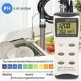 thumbnail image 4 of PH Meter PH ORP Mv TEMP Tester Water Quality Tester Waterproof High Precision Water Monitor for Aquarium Aquaculture, 4 of 6