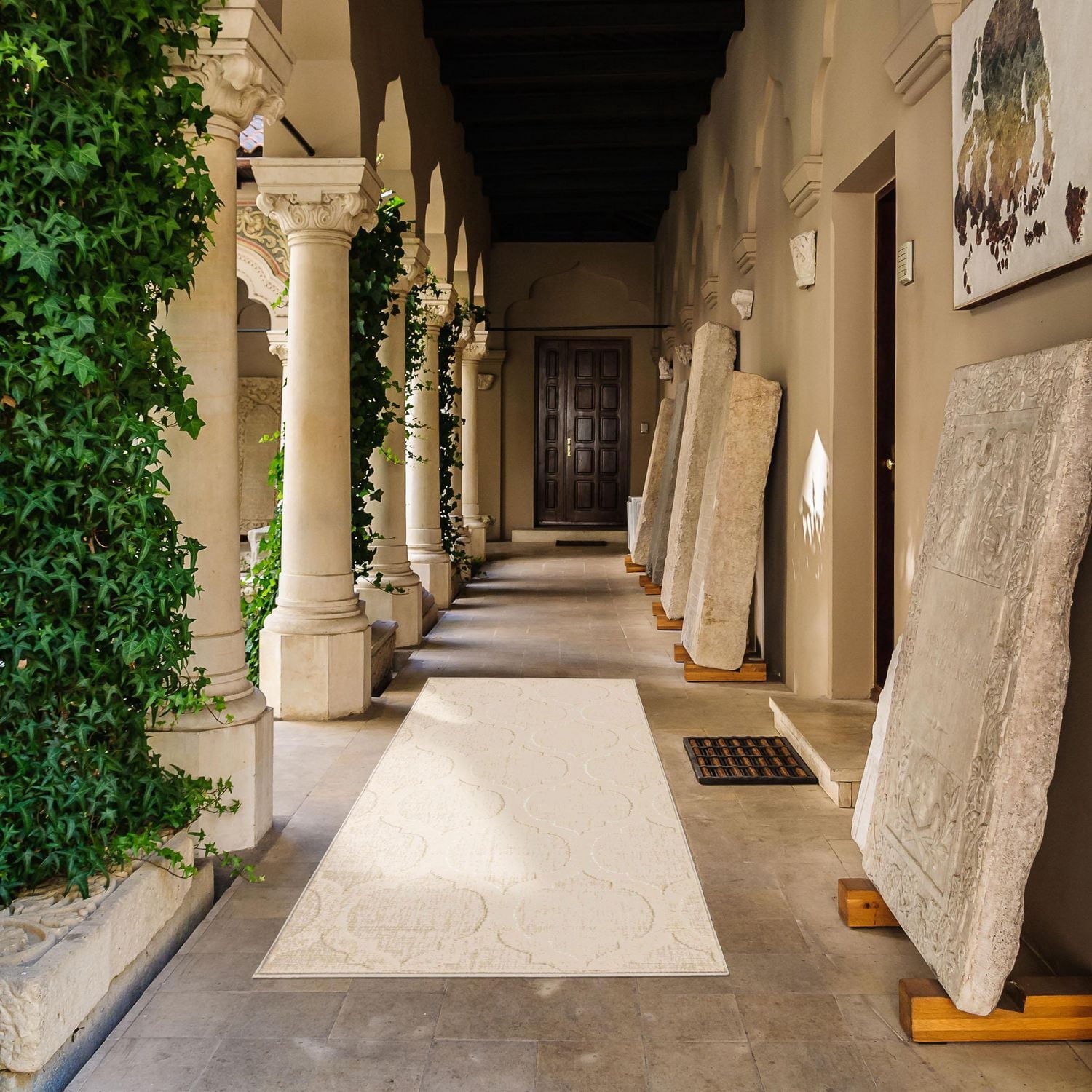 ECARPET Indoor/Outdoor for Balcony, Patio and Garden Cambridge