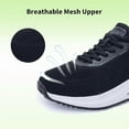 thumbnail image 6 of GOOBON Women's Walking Shoes Arch Support Orthotic Breathable Tennis Sneakers for Plantar Fasciitis Pain Relief US Size 6-11, 6 of 7