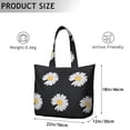 thumbnail image 5 of Daisy Women's Large Weekend Travel Bag Moving Canvas Handbag Thick Double Layer Beach Weekend Travel Unisex Hospital Maternity Delivery with Toiletry Waterproof, 5 of 5