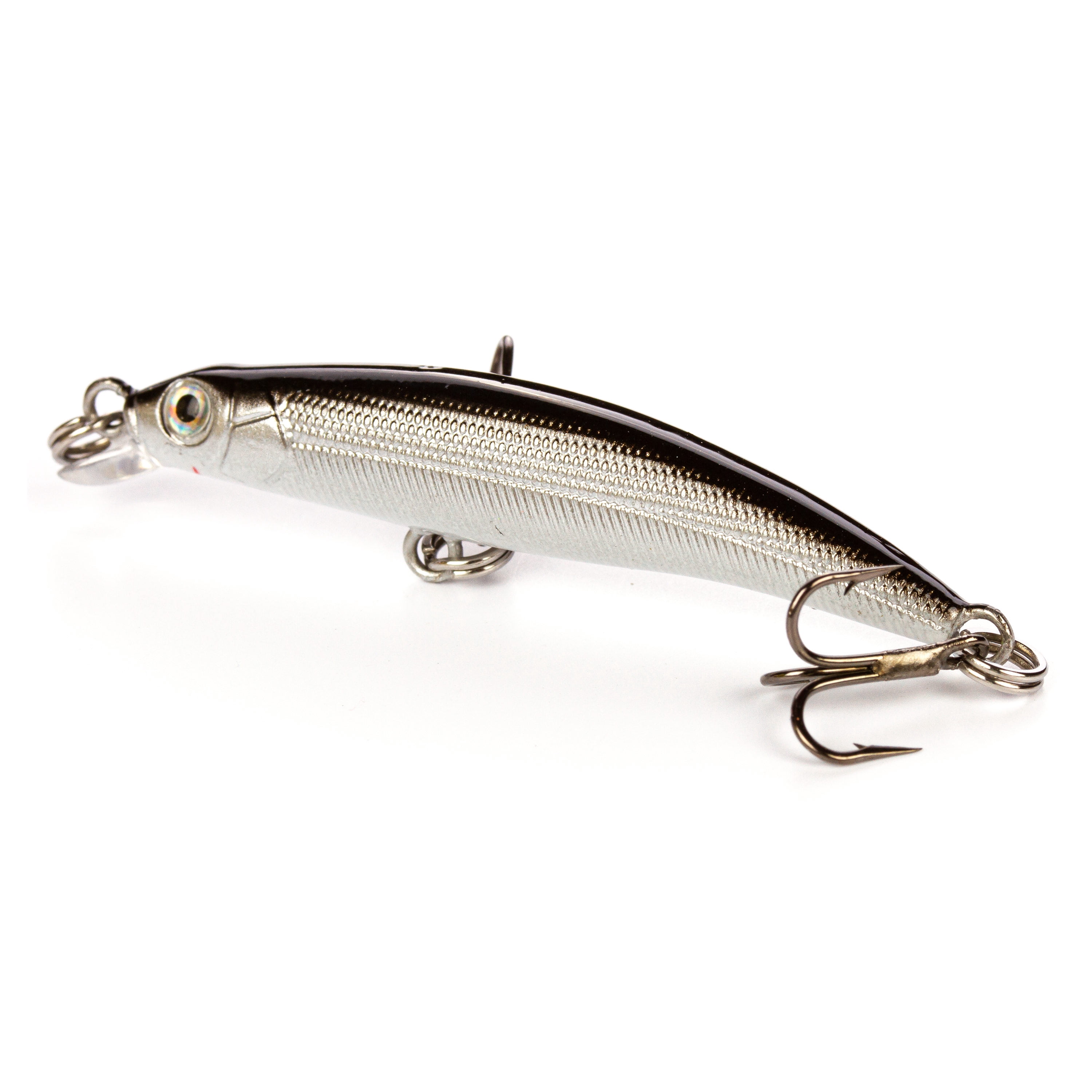 Ozark Trail 1/16 Ounce Black/Silver Minnow Fishing Lure
