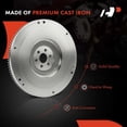 thumbnail image 4 of A-Premium Clutch Flywheel Compatible with Toyota Yaris 2007-2018 Echo 2000-2005 & Scion xB xA 2004-2006 1.5L Manual Transmission 6 Bolt Holes 106 Teeth Replace# 13405-21030, 4 of 9