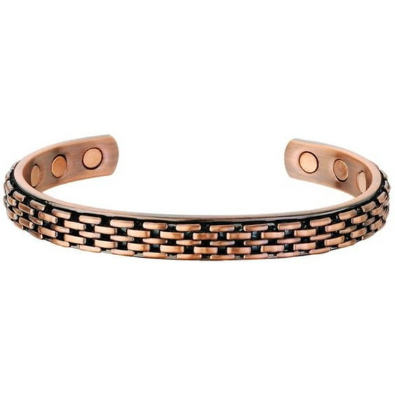 "Basketweave" Style Copper Bracelet