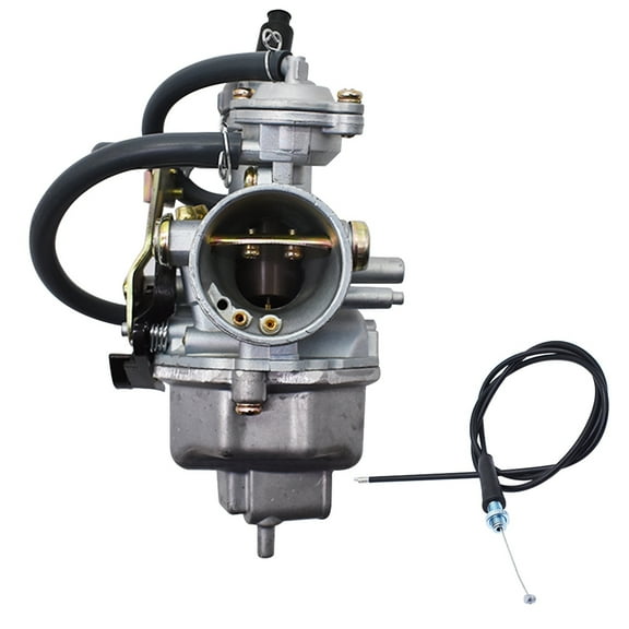 munirater CARBURETOR For 97-19 HONDA RECON 250 TRX250TM 2X4 CARB & Throttle Cable