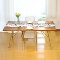 thumbnail image 3 of Yayeee Table Runner 90 inches Long Home Kitchen Dinning Party Decoration, Beige Snow Houses, 3 of 7