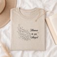 thumbnail image 3 of Jollimate Mama to an Angel Memorial T-Shirt, Infant Loss Graphic Tee, Women's Shirt, 3 of 6